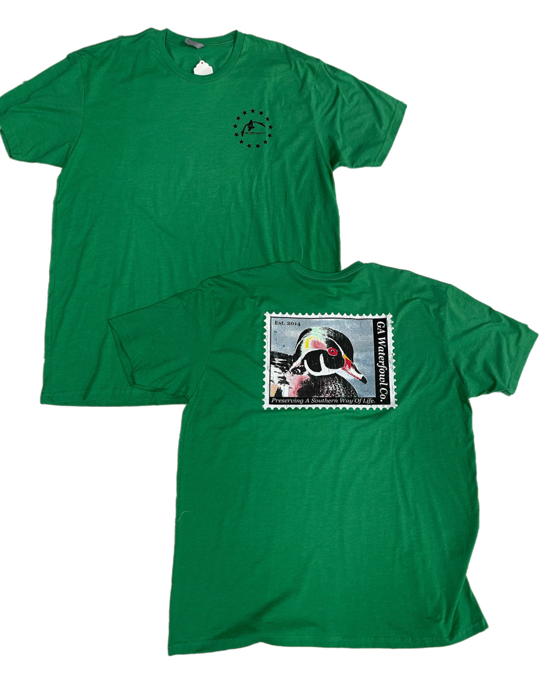 Green Wood Duck Stamp Tee